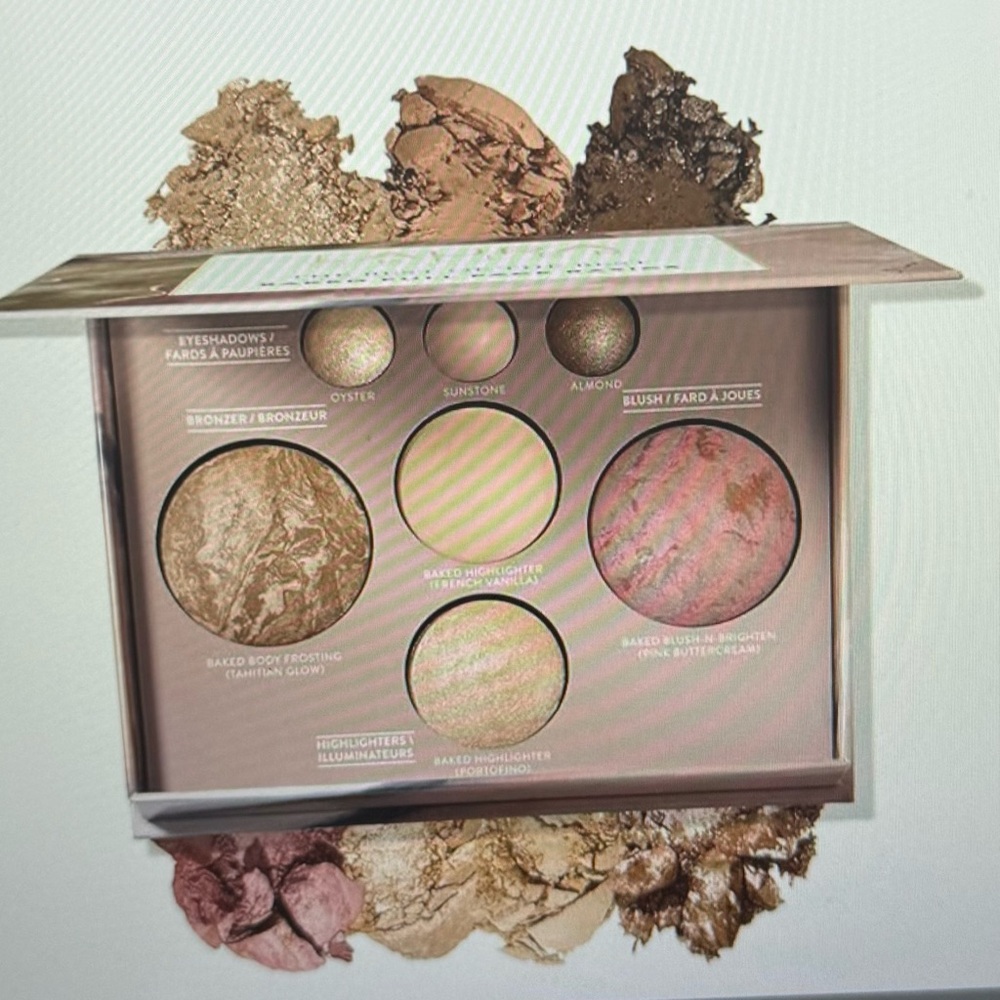Laura Geller, NWTs best of the best Baked Glow Face Palette - Rose & Gold